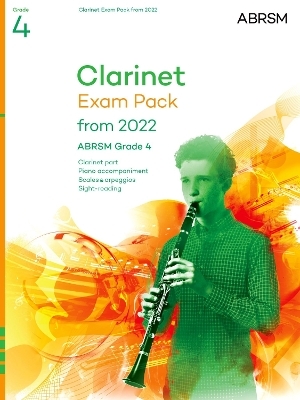 Clarinet Exam Pack from 2022, ABRSM Grade 4 -  ABRSM