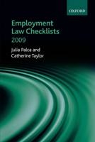 Employment Law Checklists 2009 -  Julia Palca,  catherine taylor