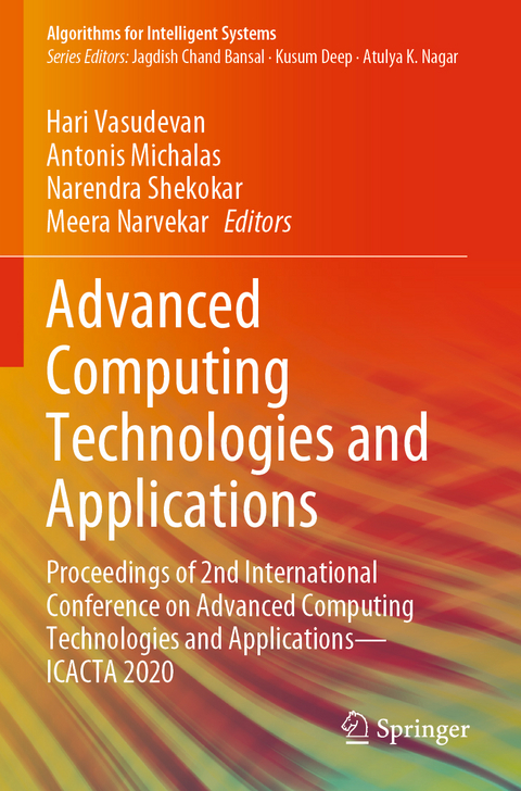 Advanced Computing Technologies and Applications - 