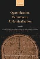 Quantification, Definiteness, and Nominalization - 