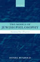 Two Models of Jewish Philosophy -  Daniel Rynhold