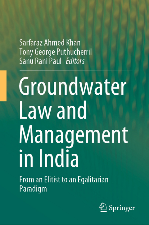 Groundwater Law and Management in India - 