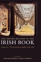 Oxford History of the Irish Book, Volume III - 