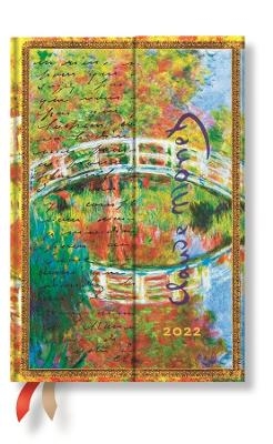 2022 Monet (Bridge), Mini, (Week at a Time) Verso Diary - 