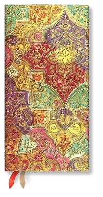 2022 Bavarian Wild Flower, Slim, (Week at a Time) Diary - 