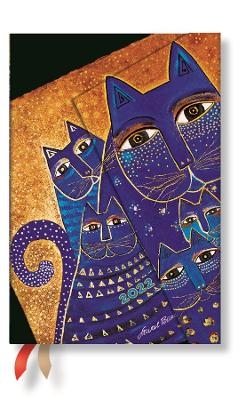 2022 Mediterranean Cats, Mini, (Week at a Time) Verso Diary - 