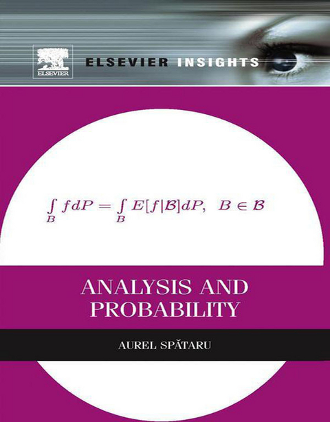 Analysis and Probability -  Aurel Spataru