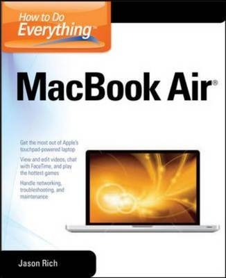 How to Do Everything MacBook Air -  Jason R. Rich