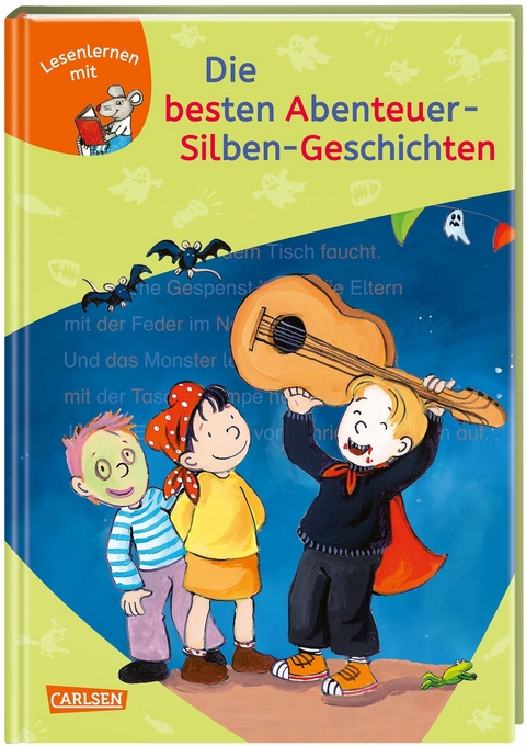 LESEMAUS zum Lesenlernen Sammelbände: Die besten Abenteuer-Silben-Geschichten - Manuela Mechtel, Christian Tielmann, Petra Wiese, Wolfram Hänel, Ulrike Gerold, Julia Boehme, Rudolf Herfurtner