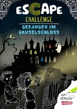 Escape-Buch für Grundschulkinder: Escape Challenge: Gefangen im Gruselschloss - Christian Tielmann