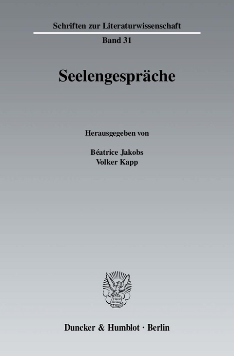 Seelengespräche. - 