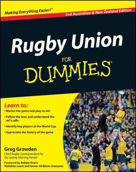 Rugby Union For Dummies -  Greg Growden