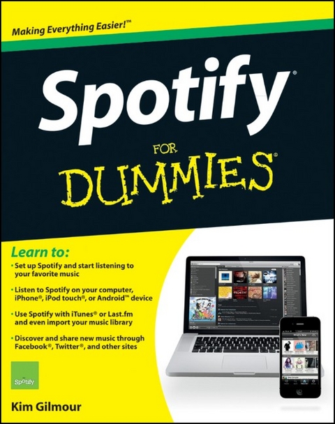 Spotify For Dummies - Kim Gilmour