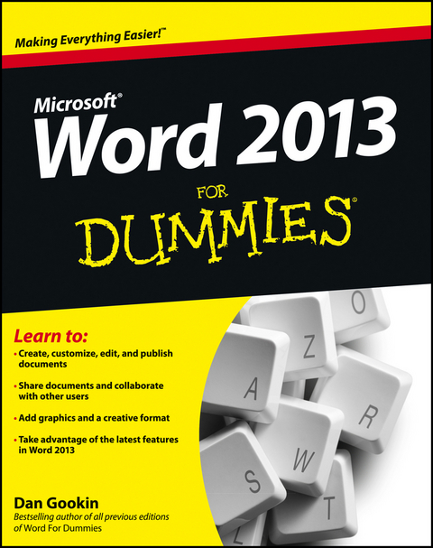 Word 2013 For Dummies -  Dan Gookin