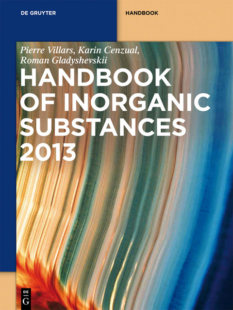 Handbook - Pierre Villars, Karin Cenzual, Roman Gladyshevskii