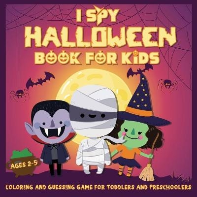 I Spy Halloween Book for Kids Ages 2-5 - Kiddiewink Publishing