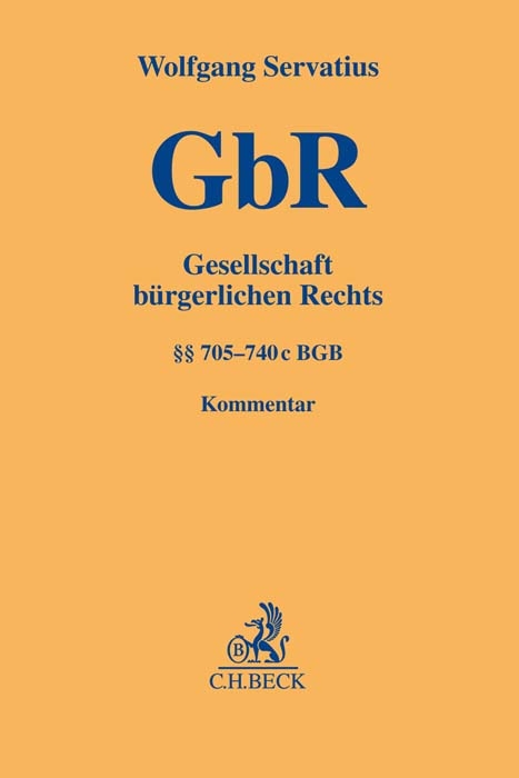 Gesellschaft bürgerlichen Rechts - Wolfgang Servatius