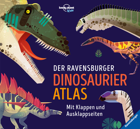 Der Ravensburger Dinosaurier-Atlas - eine Zeitreise zu den Urzeitechsen - Anne Rooney