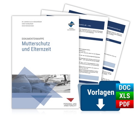 Dokumentenmappe Mutterschutz und Elternzeit