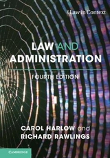 Law and Administration - Harlow, Carol; Rawlings, Richard