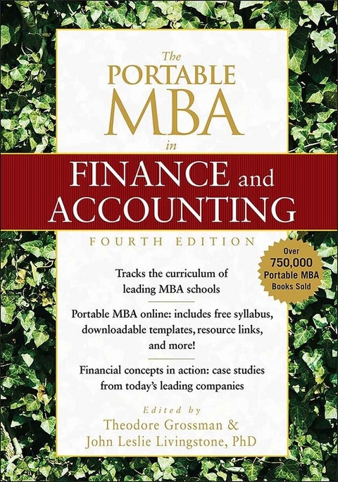 The Portable MBA in Finance and Accounting - Theodore Grossman, John Leslie Livingstone