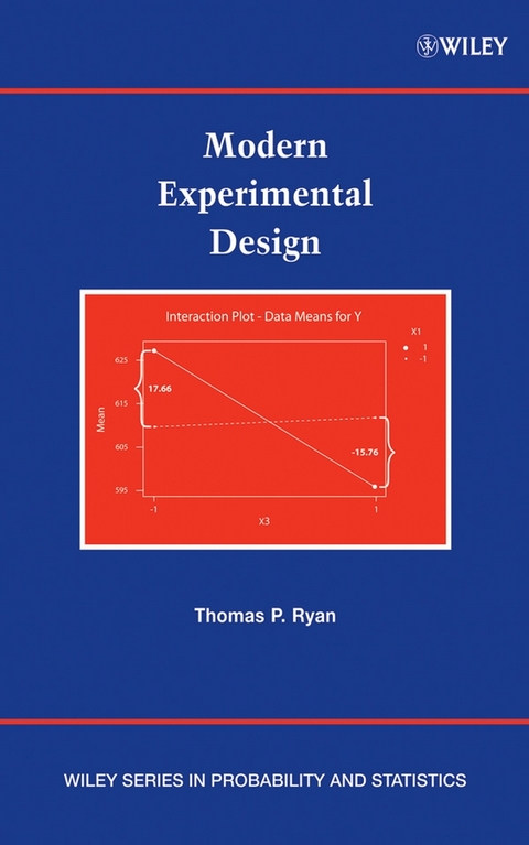 Modern Experimental Design - Thomas P. Ryan