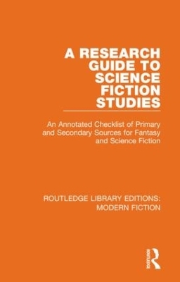 A Research Guide to Science Fiction Studies - 