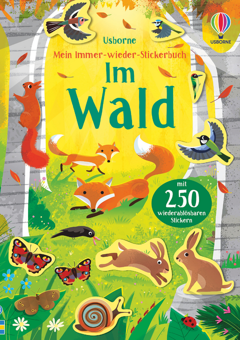 Mein Immer-wieder-Stickerbuch: Im Wald - Caroline Young