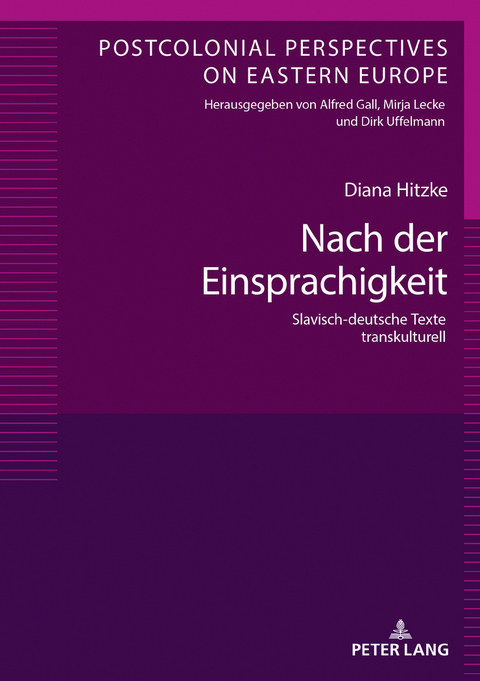 Nach der Einsprachigkeit - Diana Hitzke