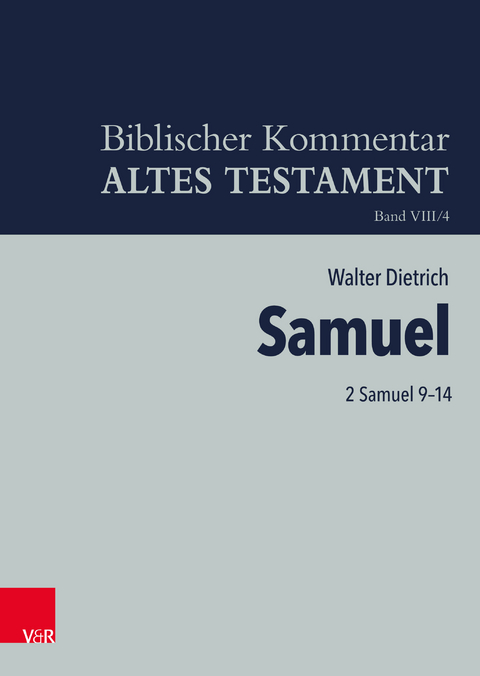 2 Samuel 9-14 - Walter Dietrich