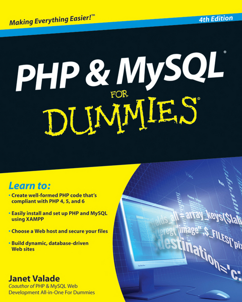 PHP and MySQL For Dummies - Janet Valade