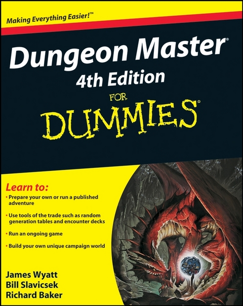 Dungeon Master For Dummies - James Wyatt, Bill Slavicsek, Rich Baker