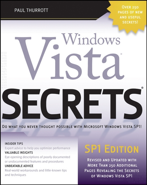 Windows Vista Secrets, SP1 Edition - Paul Thurrott