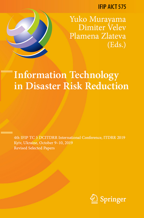 Information Technology in Disaster Risk Reduction - 