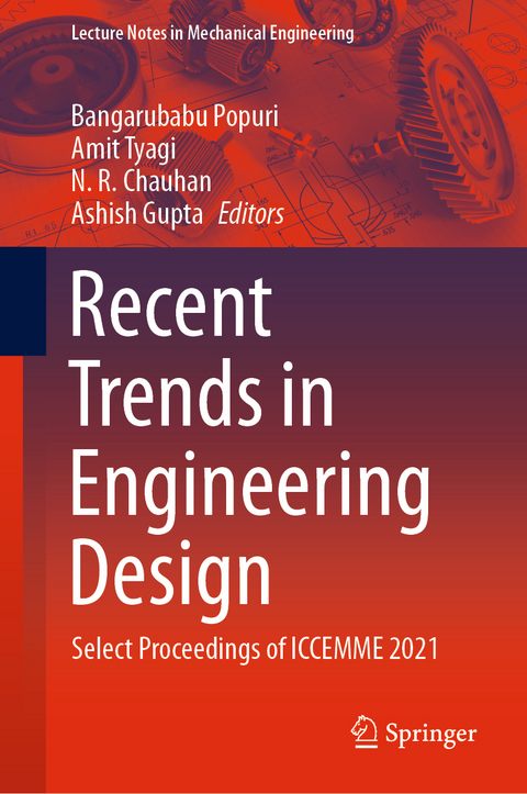 Recent Trends in Engineering Design - 