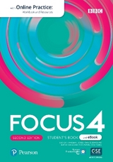 Focus 2ed Level 4 Student's Book & eBook with Online Practice, Extra Digital Activities & App - Kay, Sue; Jones, Vaughan; Brayshaw, Daniel; Inglot, Marta; Michalowski, Bartosz