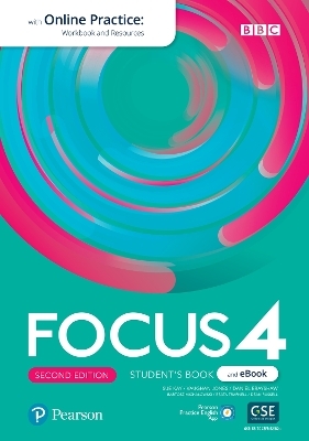 Focus 2ed Level 4 Student's Book & eBook with Online Practice, Extra Digital Activities & App - Sue Kay, Vaughan Jones, Daniel Brayshaw, Marta Inglot, Bartosz Michalowski