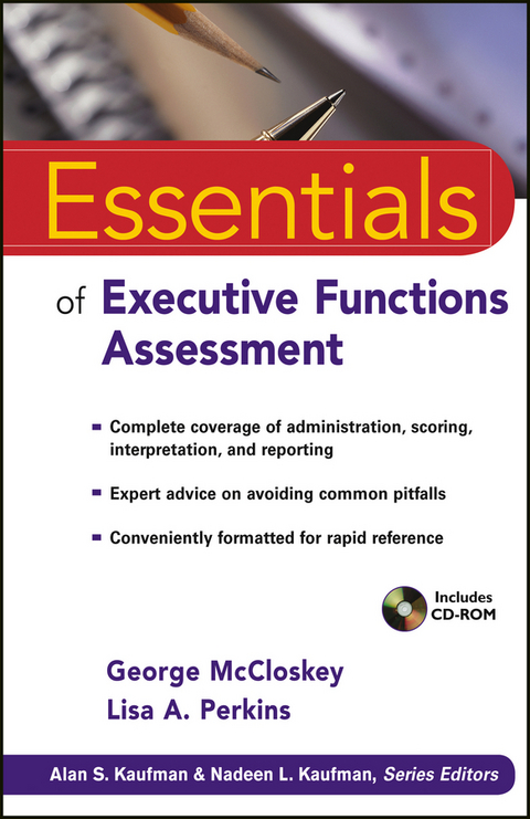 Essentials of Executive Functions Assessment - George McCloskey, Lisa A. Perkins