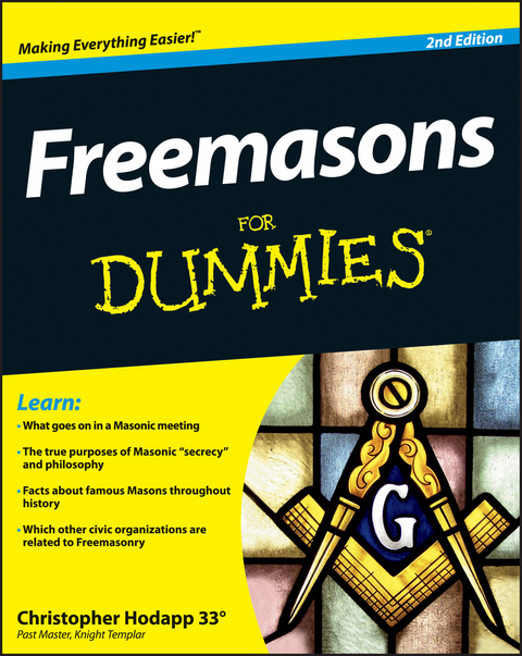 Freemasons For Dummies - Christopher Hodapp