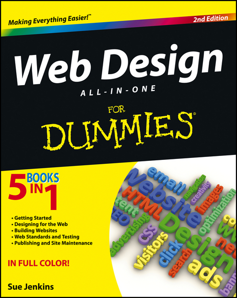 Web Design All-in-One For Dummies -  Sue Jenkins