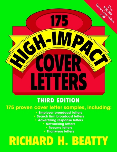 175 High-Impact Cover Letters - Richard H. Beatty