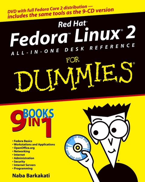 Red Hat Fedora Linux 2 All-in-One Desk Reference For Dummies - Naba Barkakati