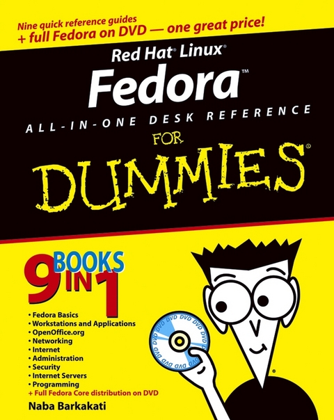 Red Hat Linux Fedora All-in-One Desk Reference For Dummies - Naba Barkakati