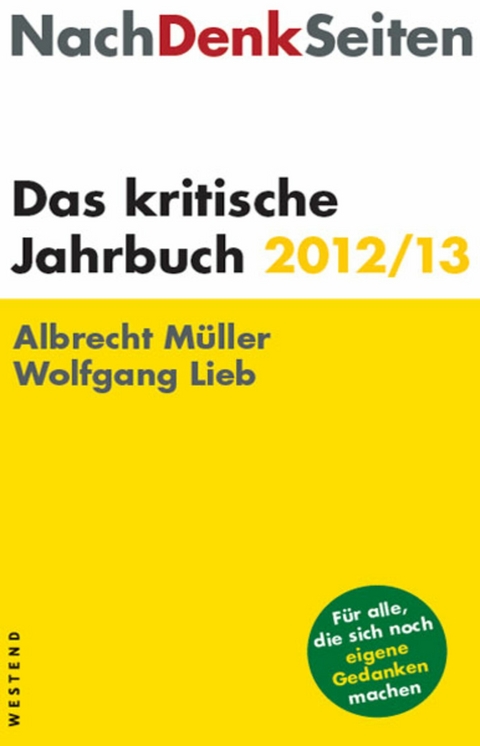 NachDenkSeiten - Albrecht Müller, Wolfgang Lieb