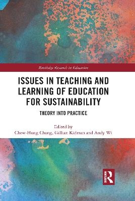 Issues in Teaching and Learning of Education for Sustainability - 