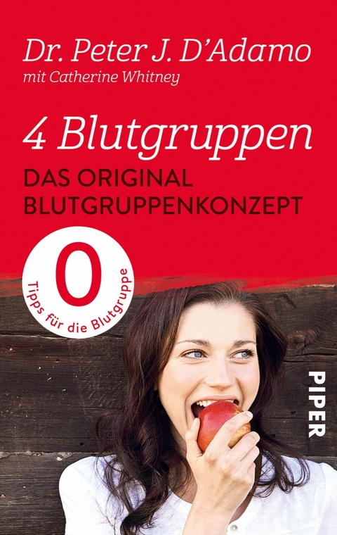 Das Original-Blutgruppenkonzept - Peter J. D'Adamo