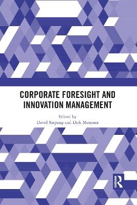 Corporate Foresight and Innovation Management - 