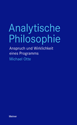 Analytische Philosophie - Michael Otte