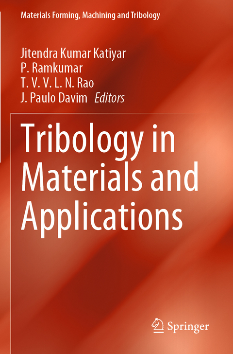 Tribology in Materials and Applications - 