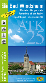 ATK25-G06 Bad Windsheim (Amtliche Topographische Karte 1:25000) - 